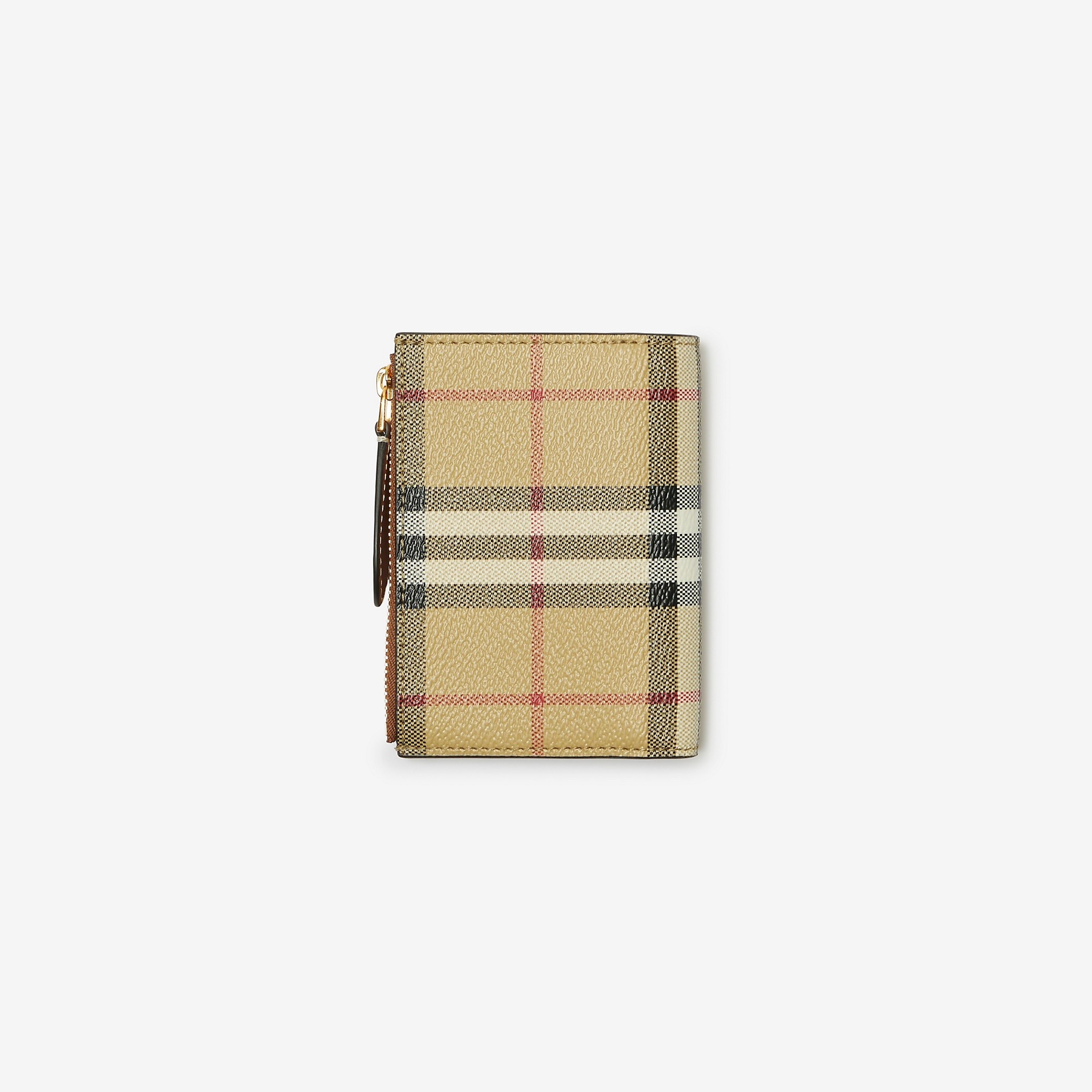 Small Check Bifold Wallet - 3