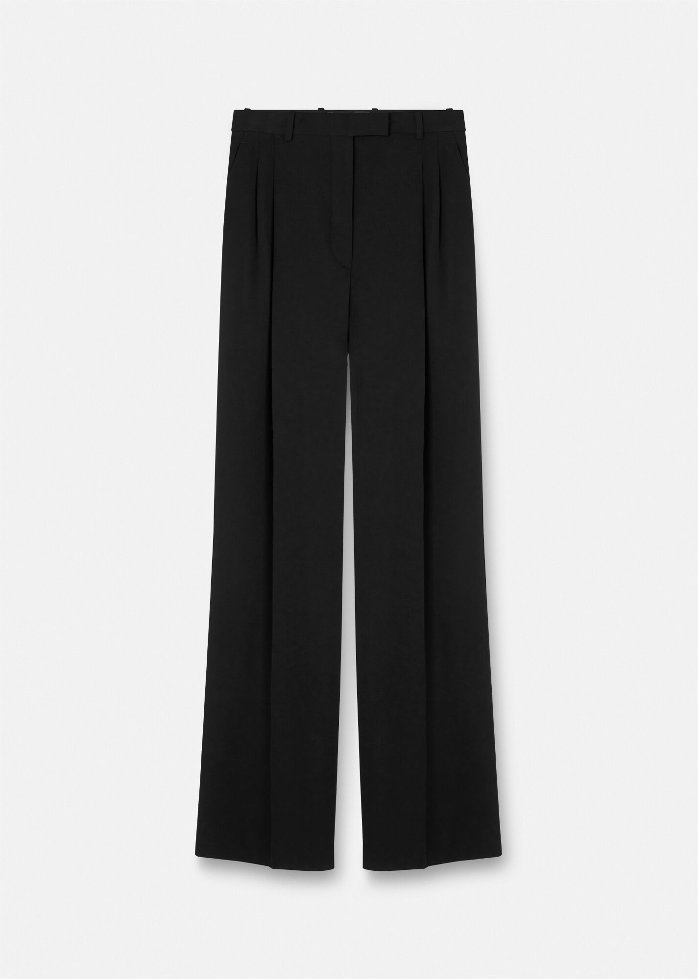 Pleated Wide-Leg Pants - 1