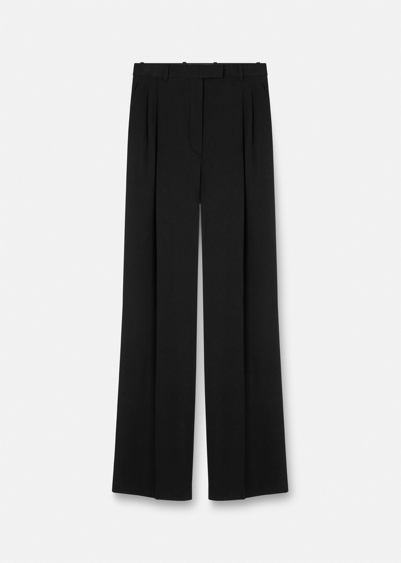 Pleated Wide-Leg Pants 1
