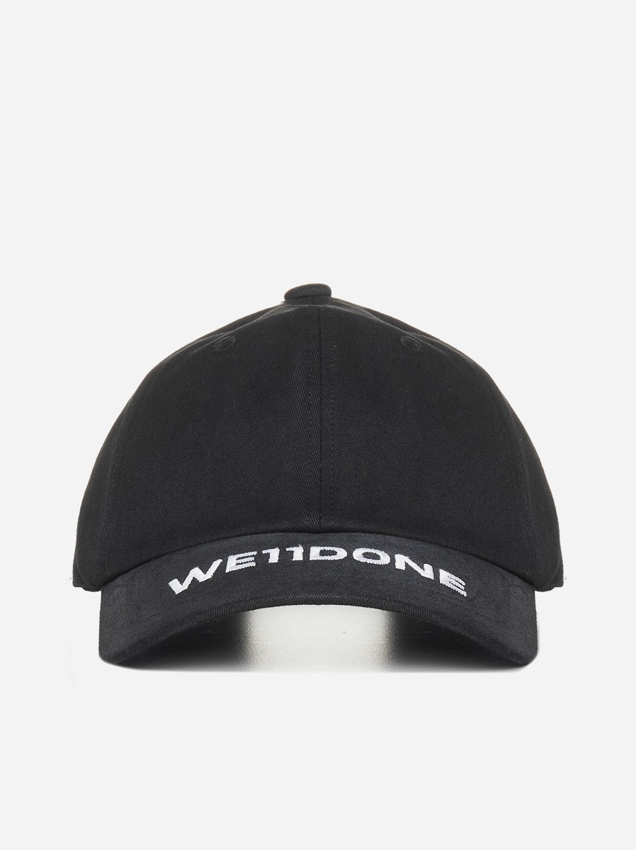 Logo cotton baseball cap - 1