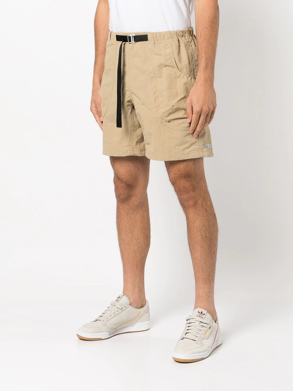 belted safari shorts - 3