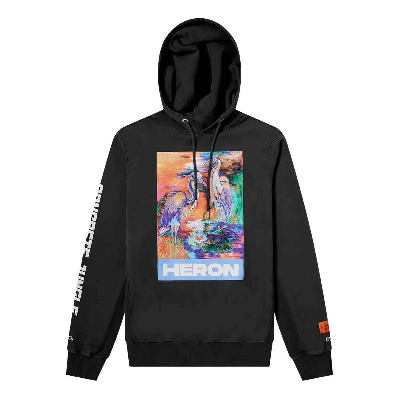 HERON PRESTON Heron Colors Hoodie 'Black' HMBB007S208960211088 - 1