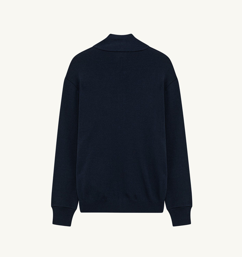 KNITTED TENNIS VISCOSE ZIP JACKET MAN 3