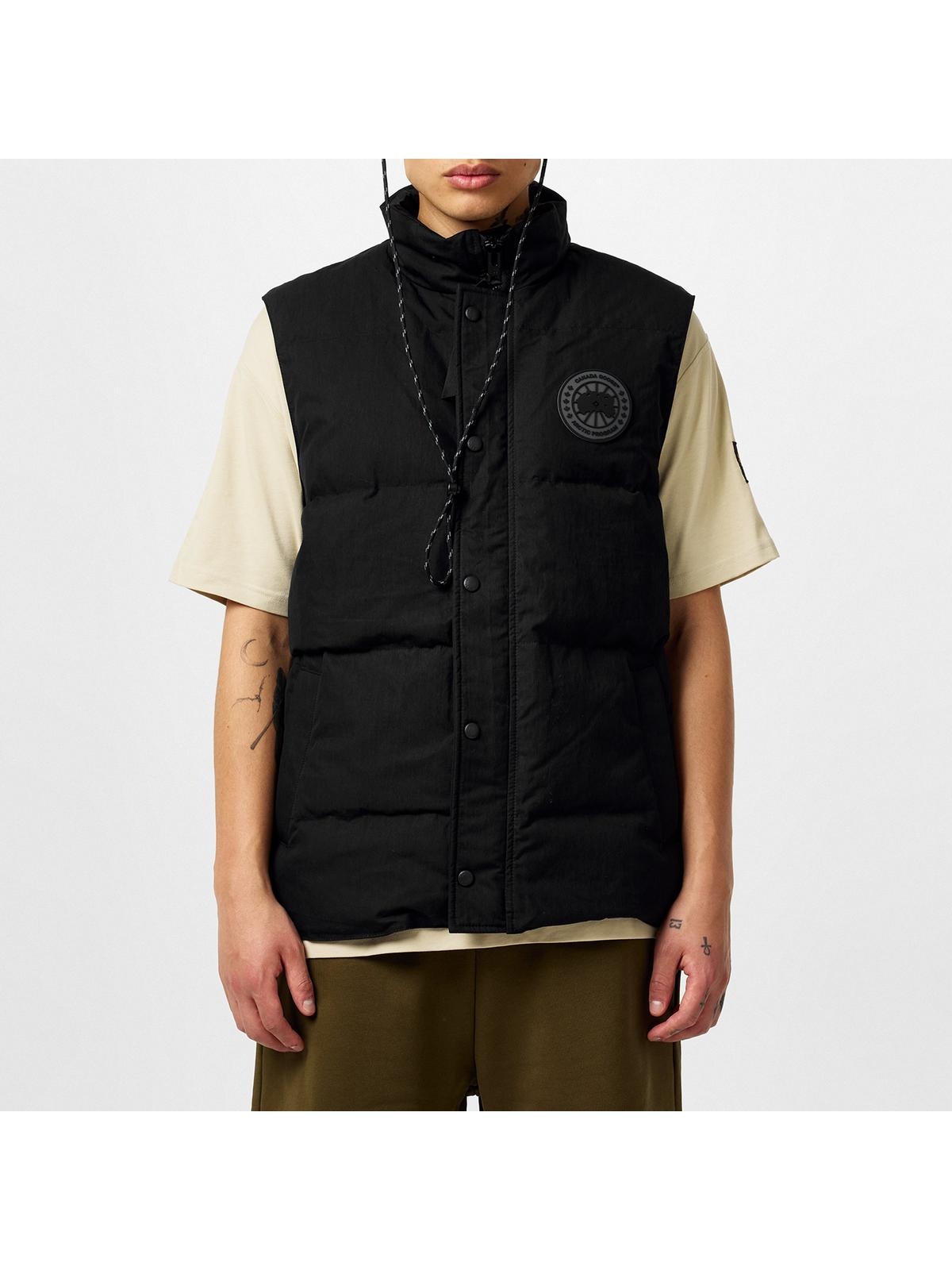 Canada goose black label vest online