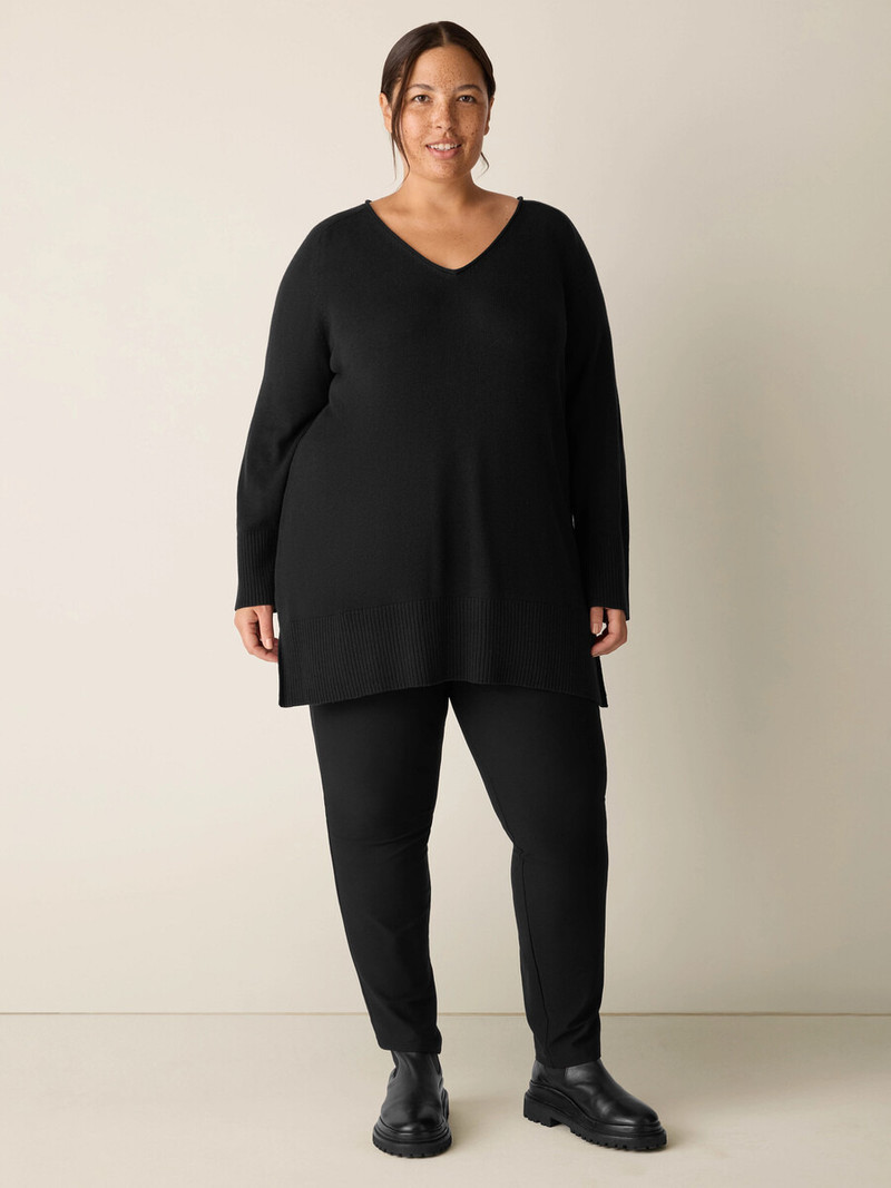 Peruvian Cotton Blend V-Neck Top 6
