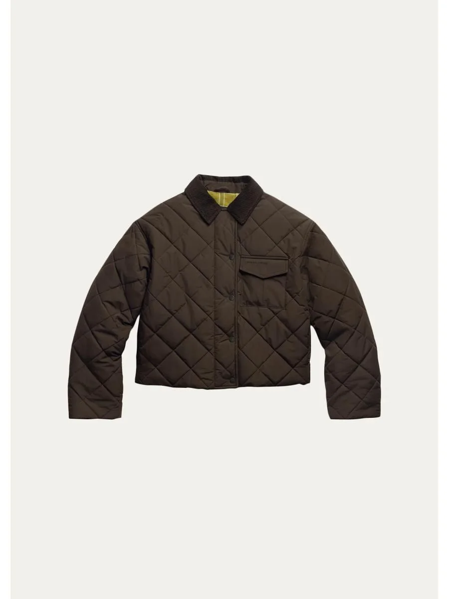 Terra Diamond-Quilted Jacket - 1