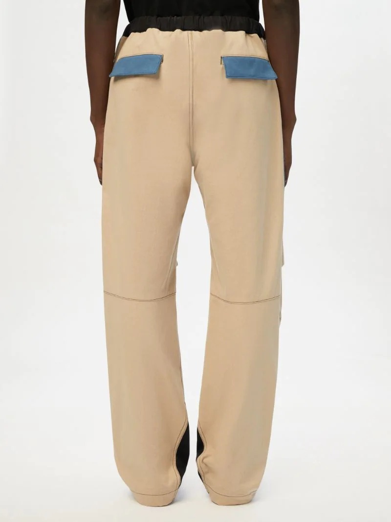 PANELLED CARGO PANTS - 5