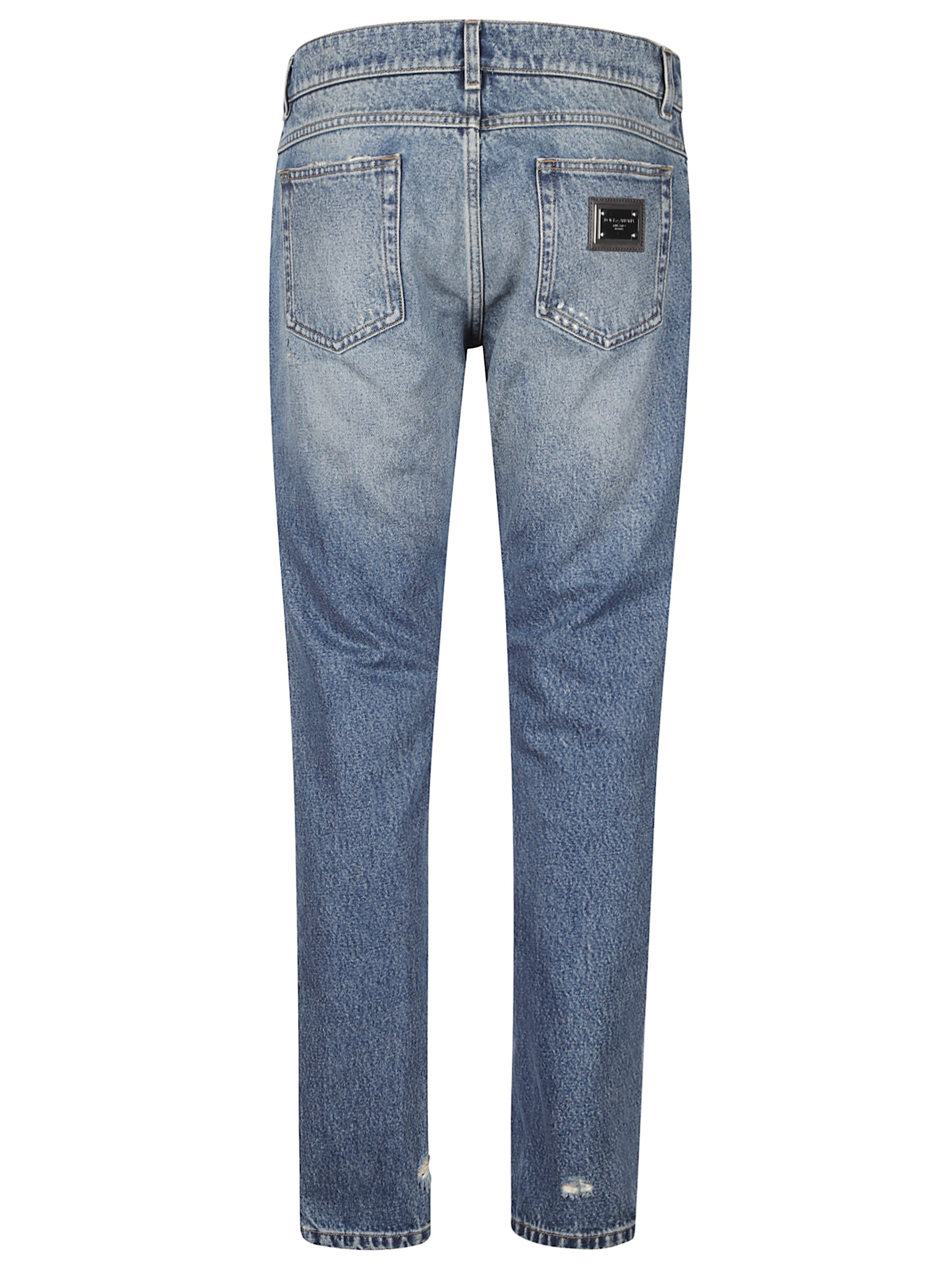 Jeans with a worn effect - 2