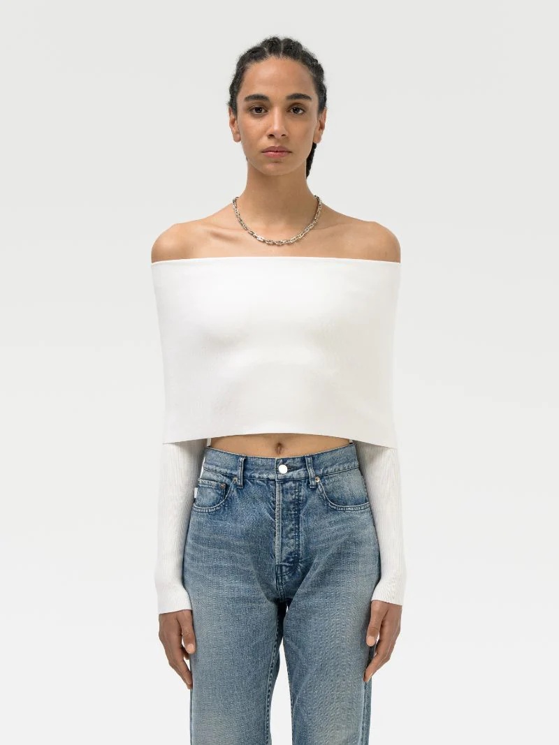 KNITTED BAND TOP - 3
