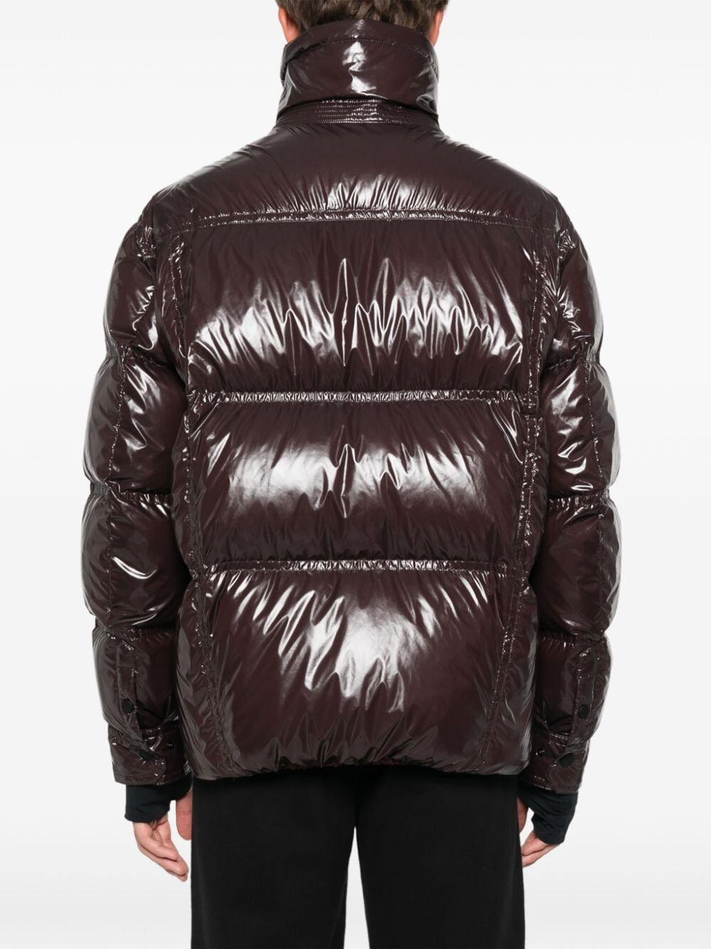 Moncler Men Grenoble Tecka Glossy Finish Down Jacket - 3