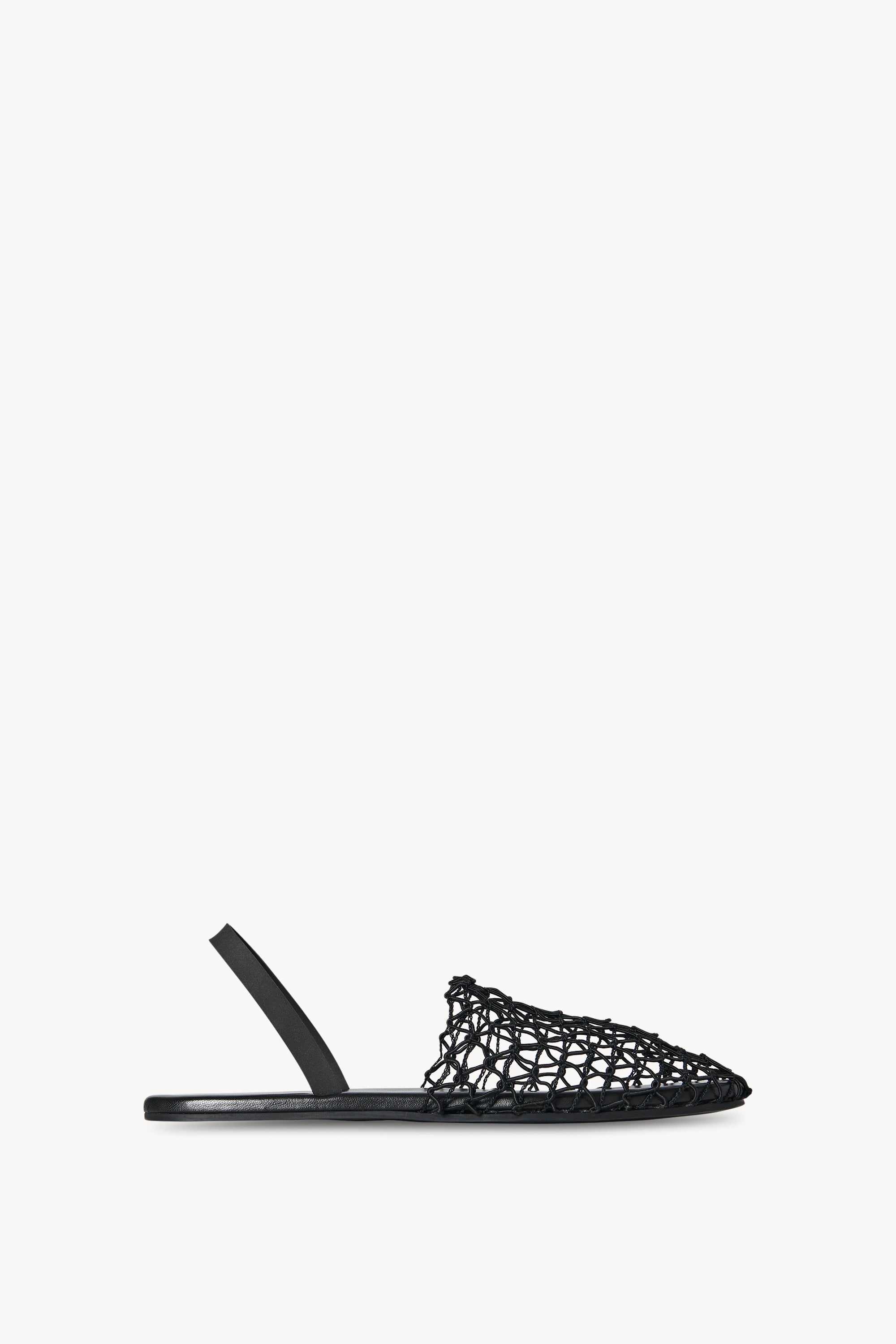 Crochet Slipper in Viscose - 1