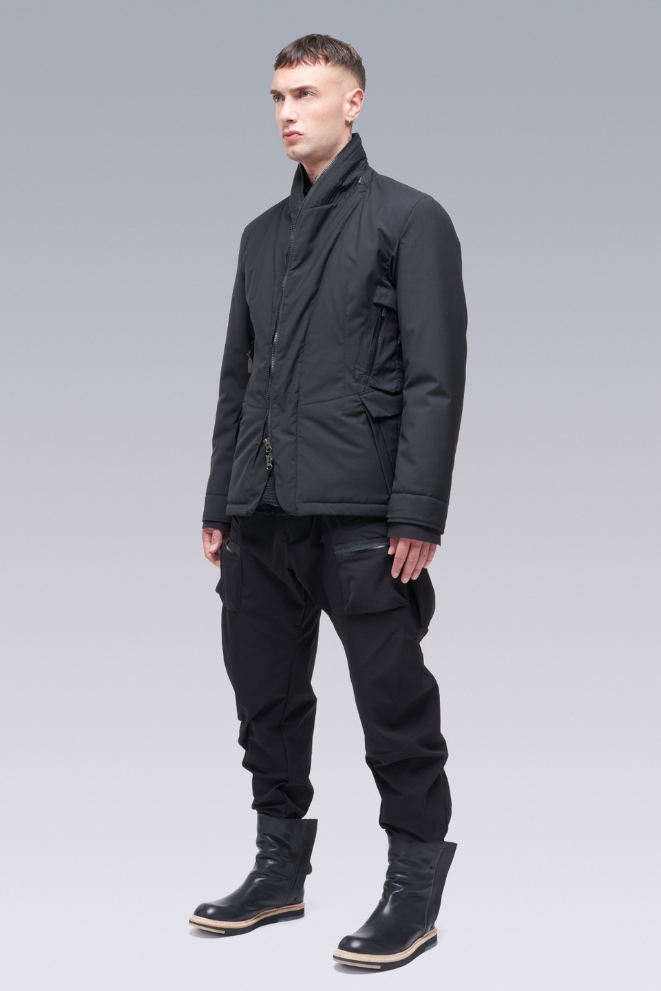 J29-LP 2L Loro Piana® Storm System® Climashield® Modular Blazer Black - 8