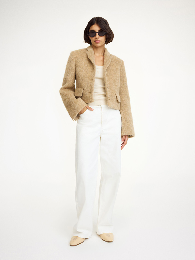 BY MALENE BIRGER Harriet single-breasted blazer outlook