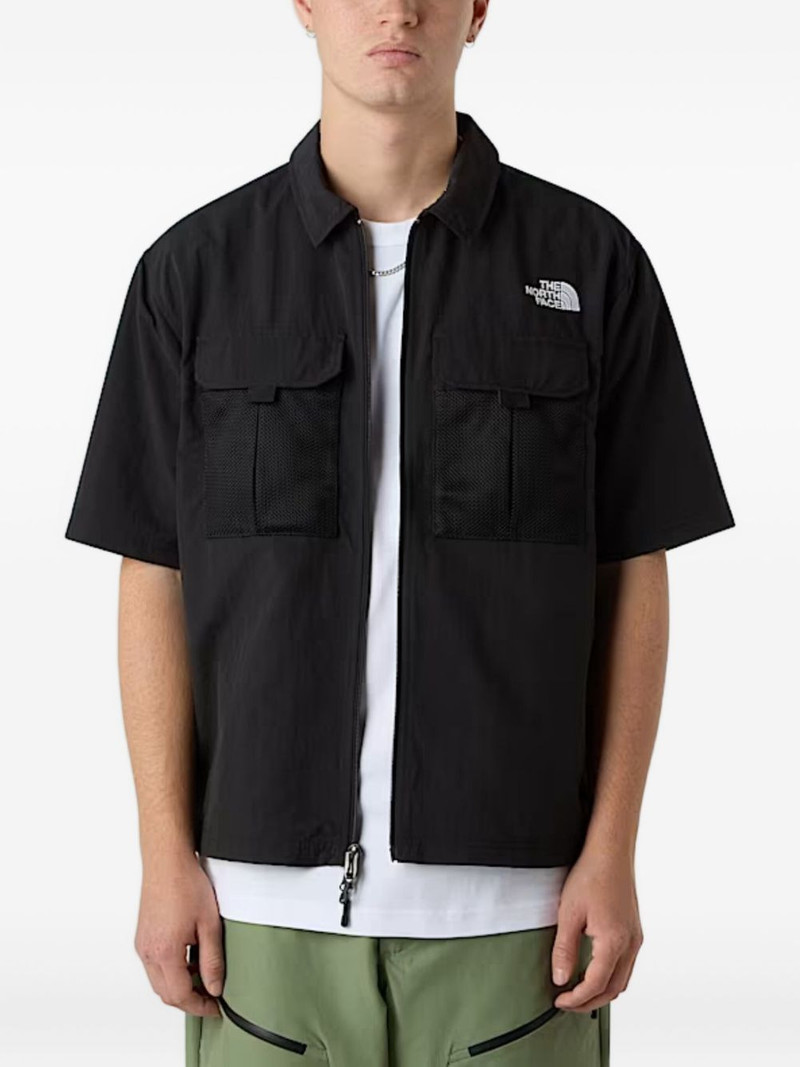 The North Face Rager zip-front short-sleeve shirt jacket outlook