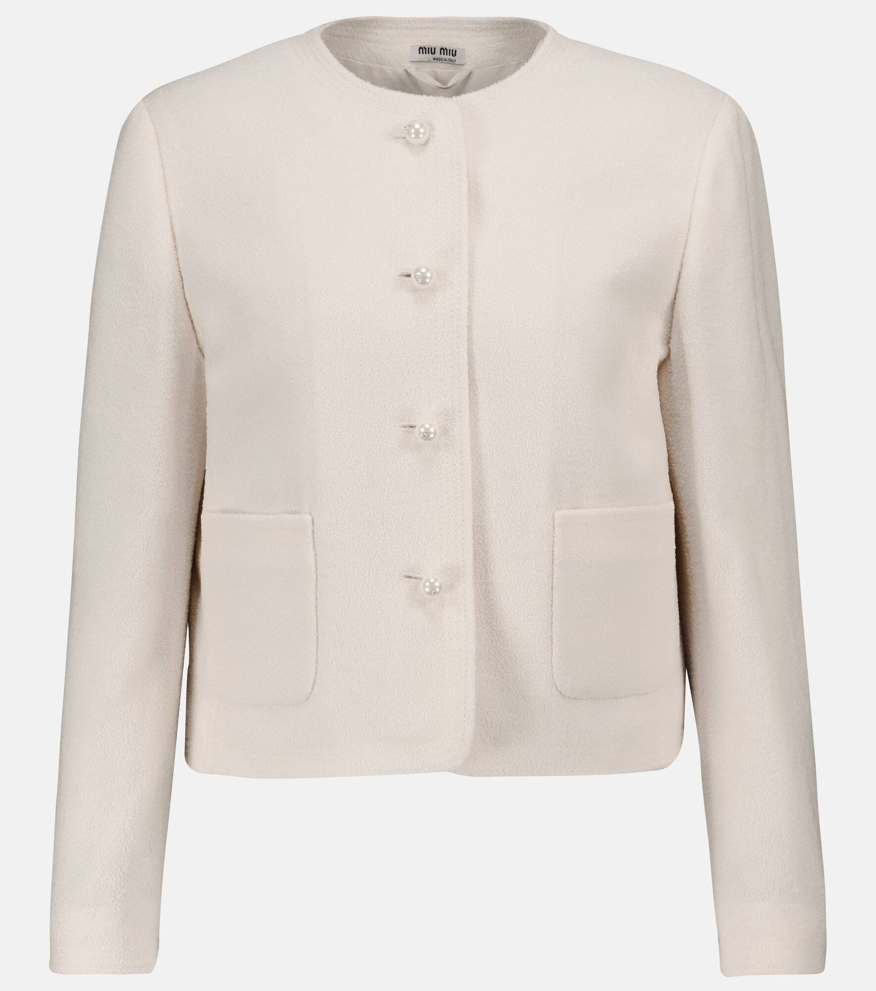 Wool-blend jacket - 1