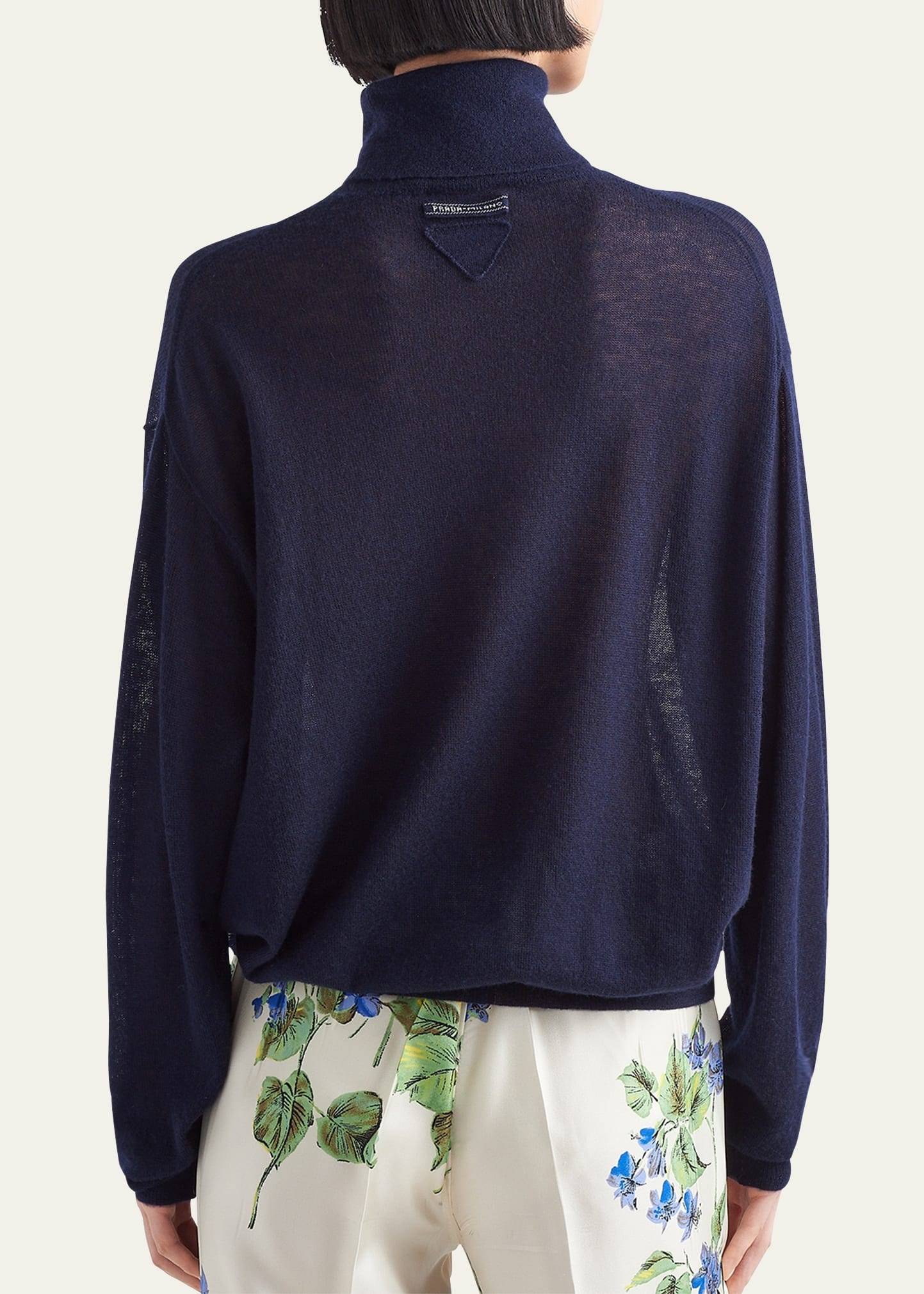 Superfine Cashmere Turtleneck Sweater - 3