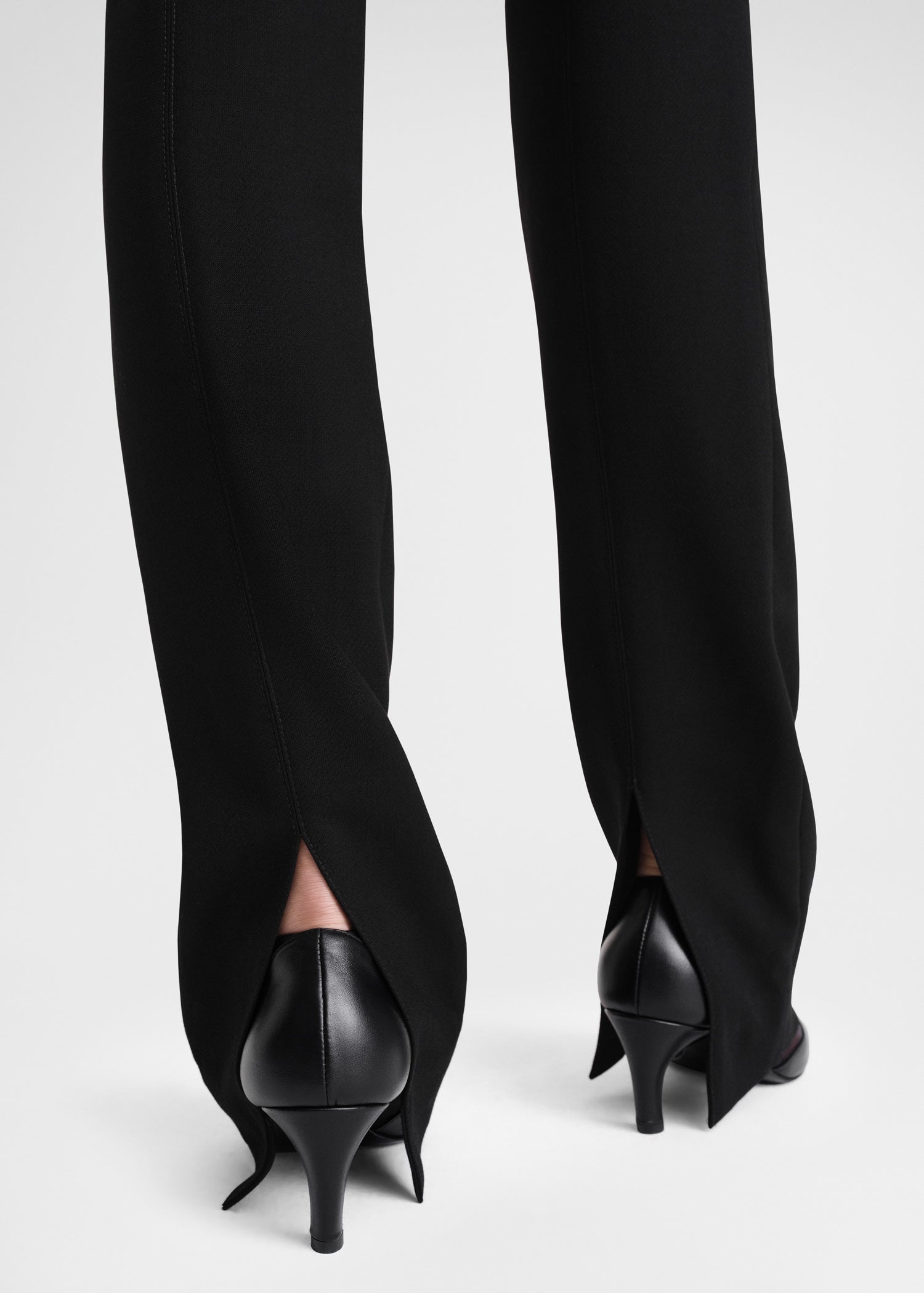 Slim suit trousers black - 5