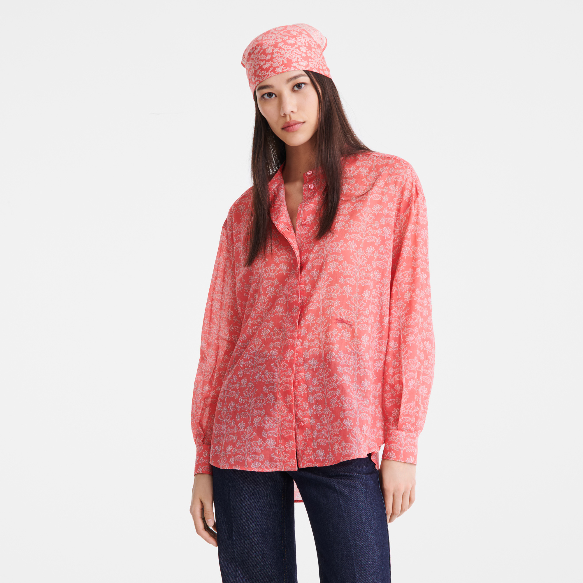 Shirt Tomato - Printed veil - 4