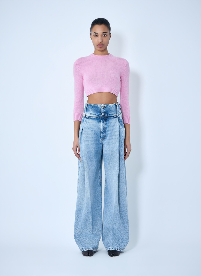Sportmax Wide-Leg Denim Trousers outlook