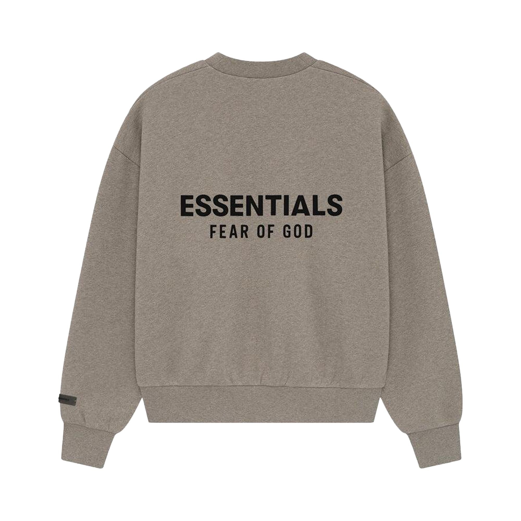 Fear of God Essentials Classic Fit Fleece Crewneck 'Homestead Heather' - 2