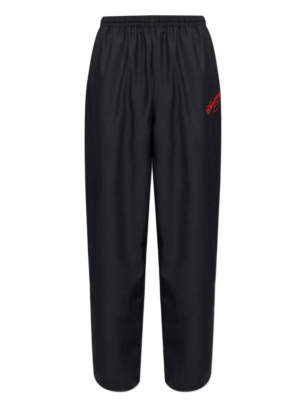 logo-embroidered pants - 1