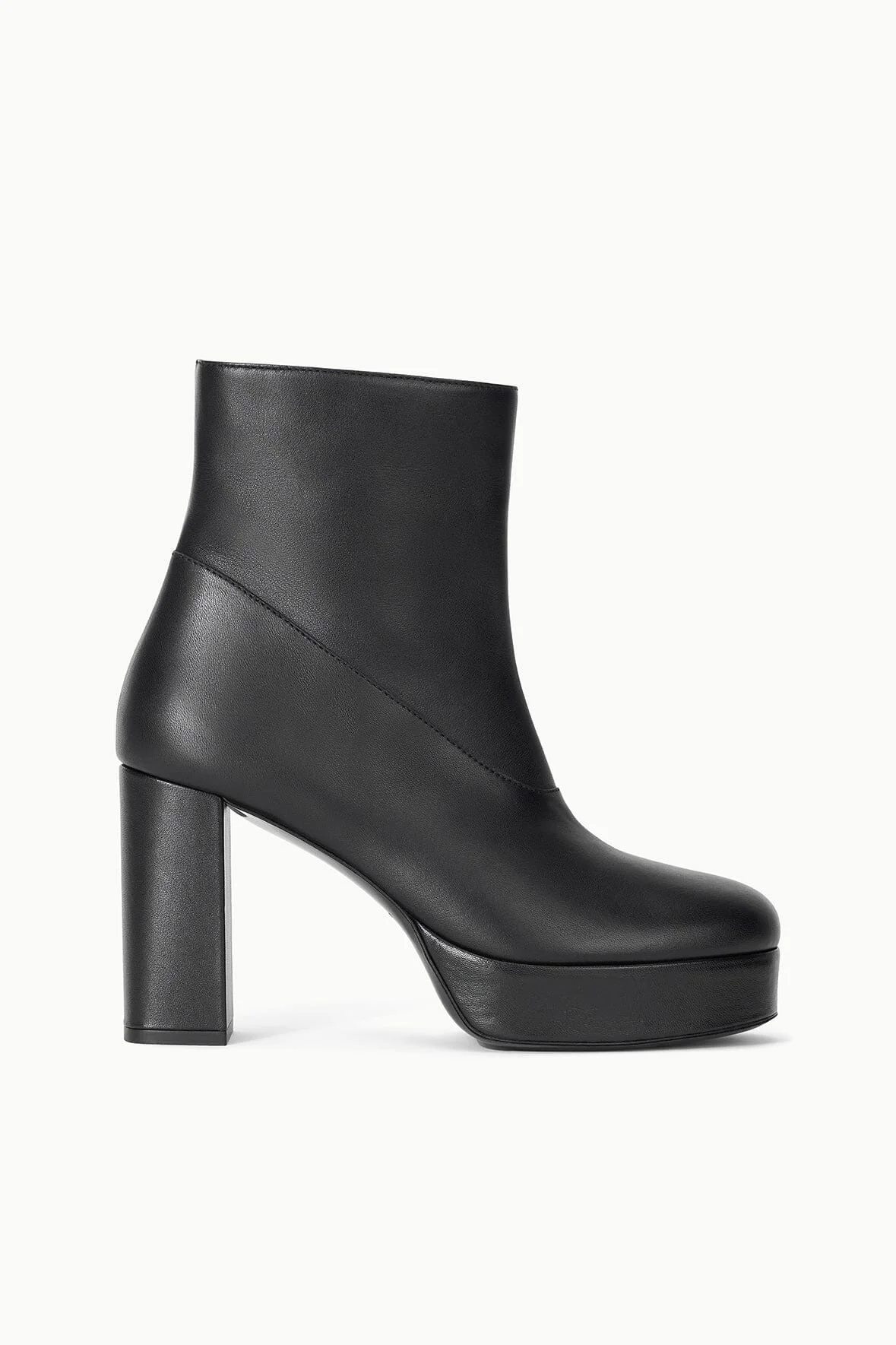 STAUD JODIE PLATFORM ANKLE BOOT BLACK - 1