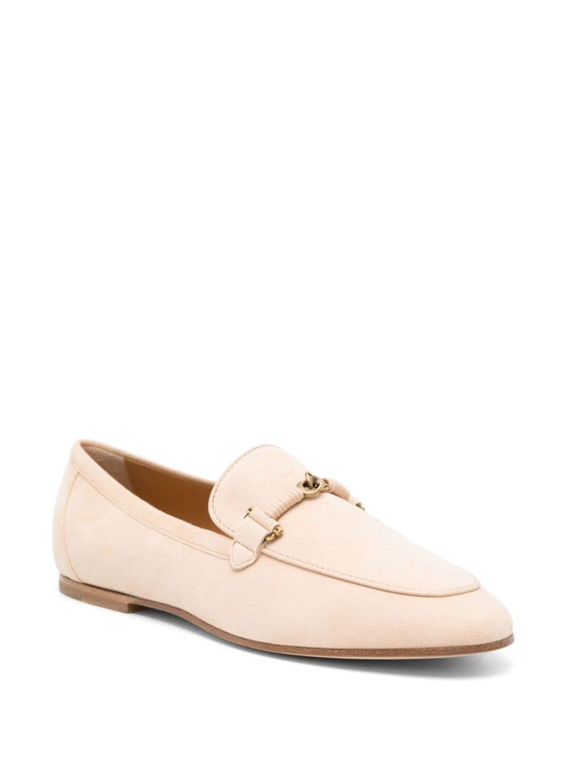 Tod's Horsebit-detail suede loafers outlook