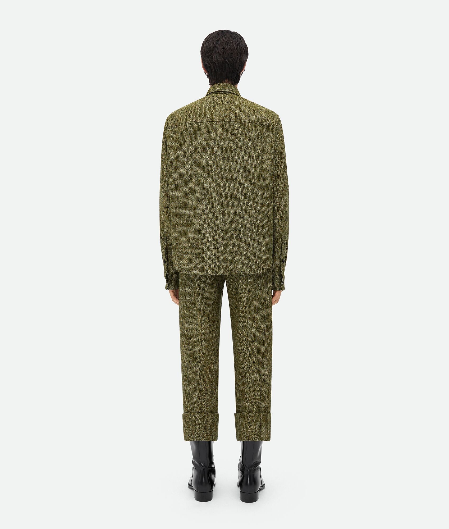 Relaxed Fit Textured Cotton Shirt - 3