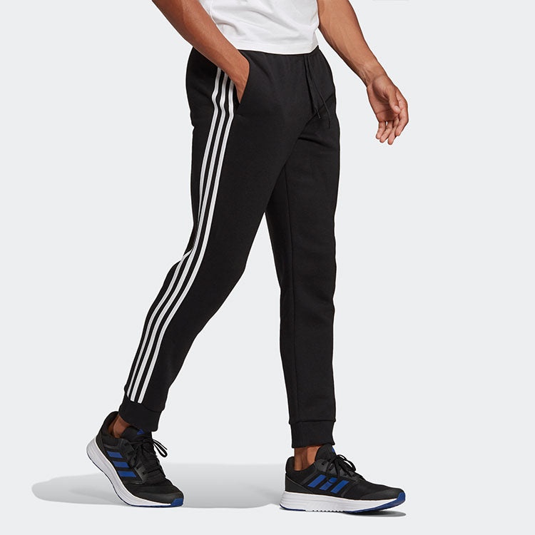 Men's adidas 3s fl tc pt Black Sports Pants/Trousers/Joggers GK8821 - 4