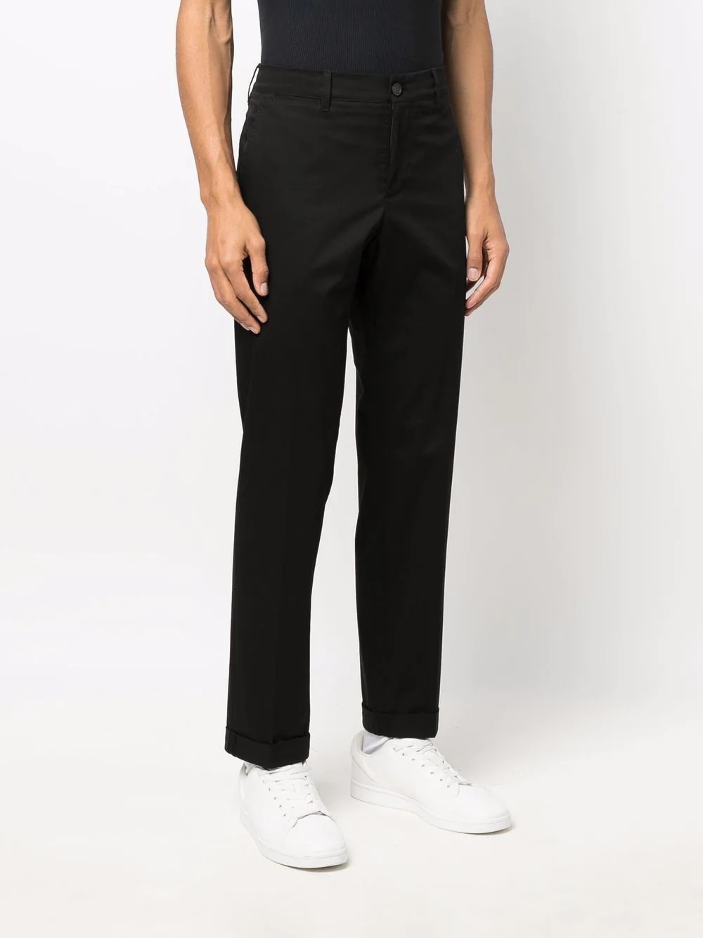 straight-leg tailored trousers - 3