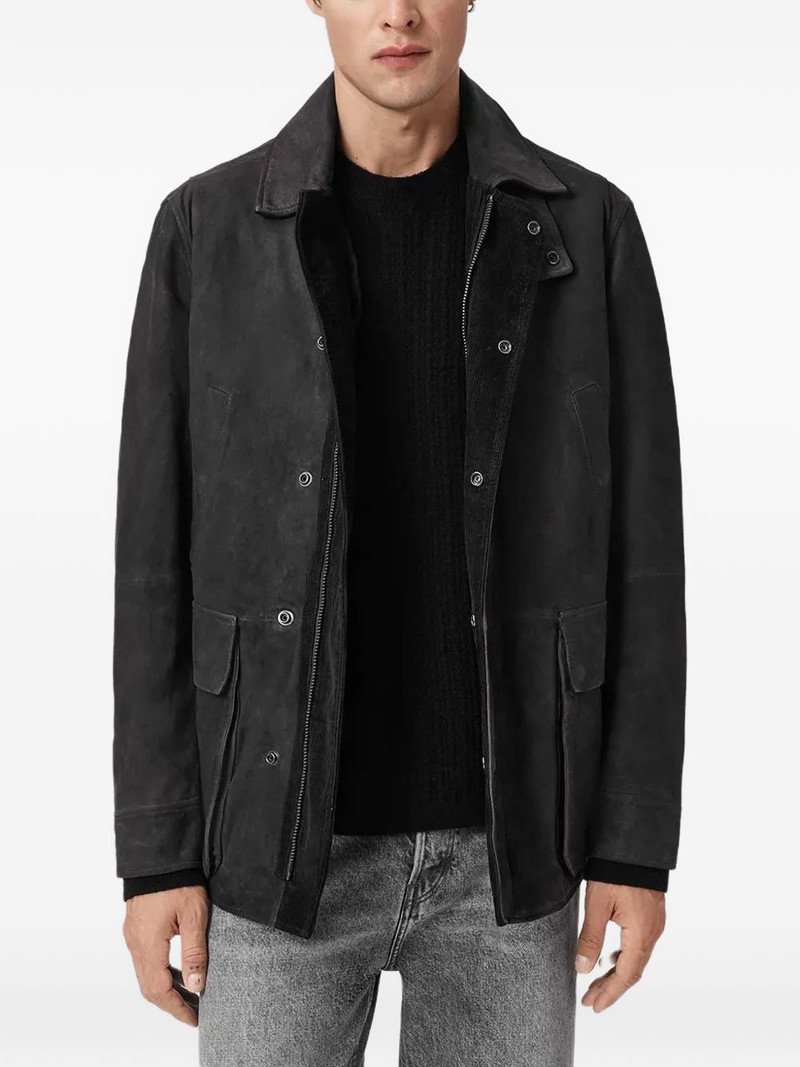 Bolton waxed suede coat 1
