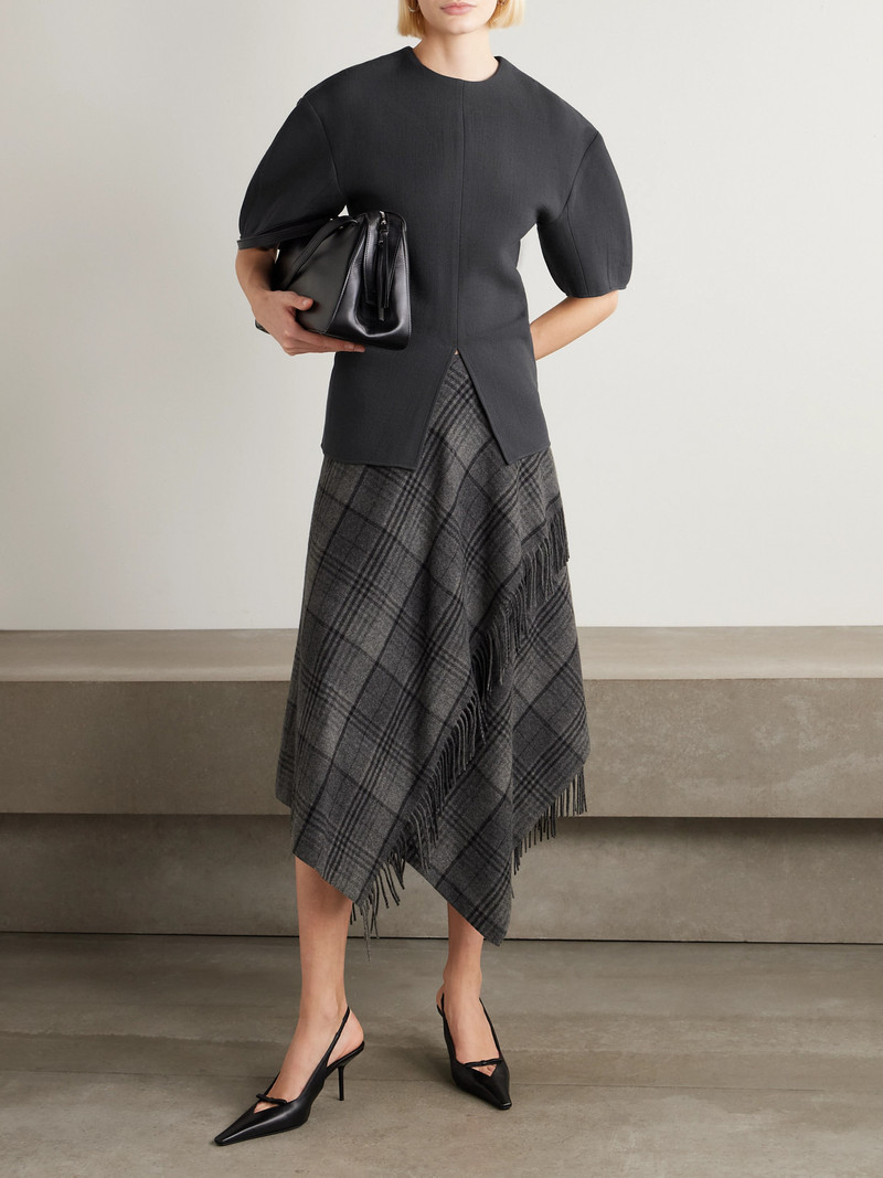 Tibi Wool-crepe Top outlook