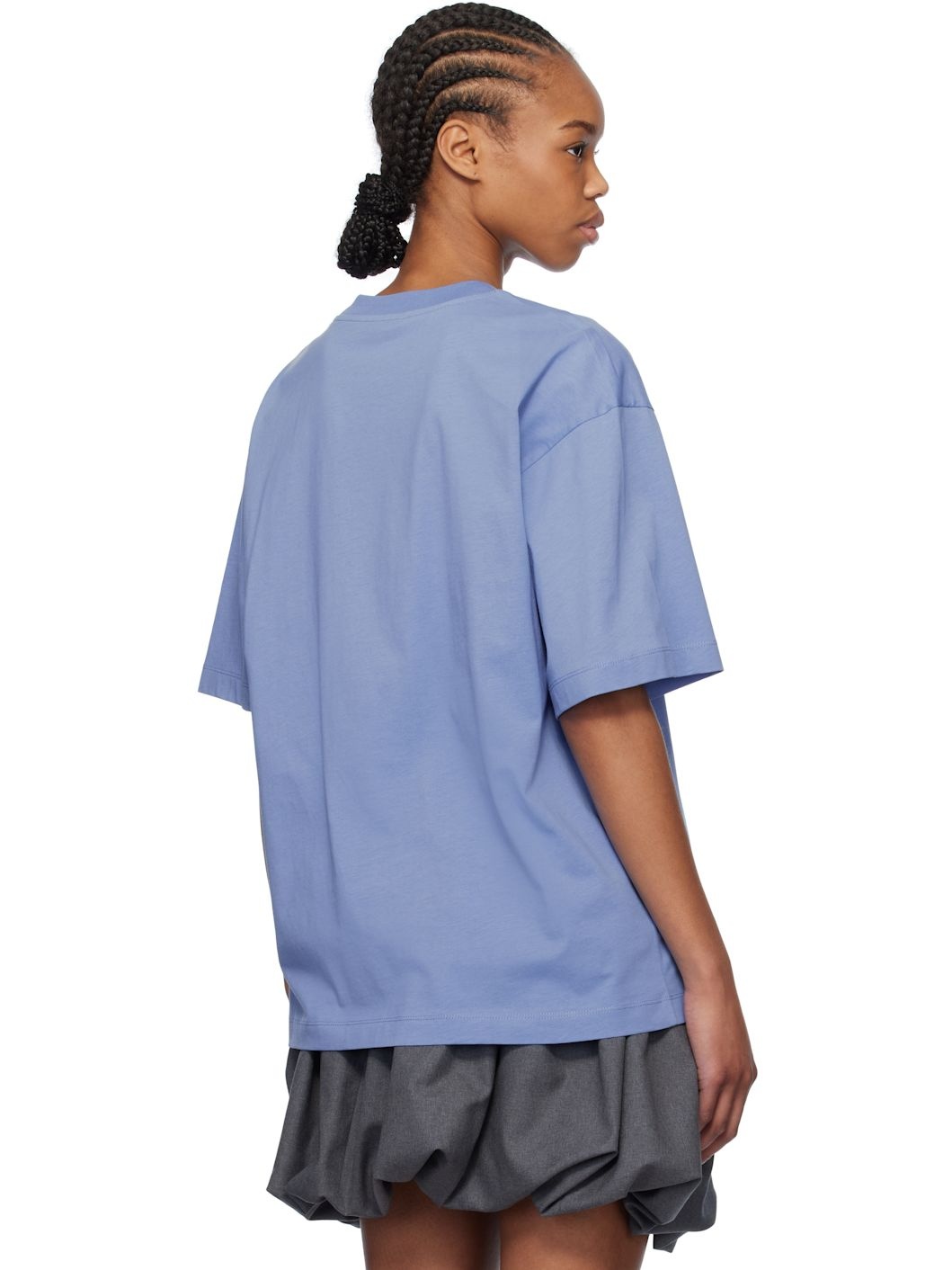 Blue Scribbled Logo T-shirt - 3