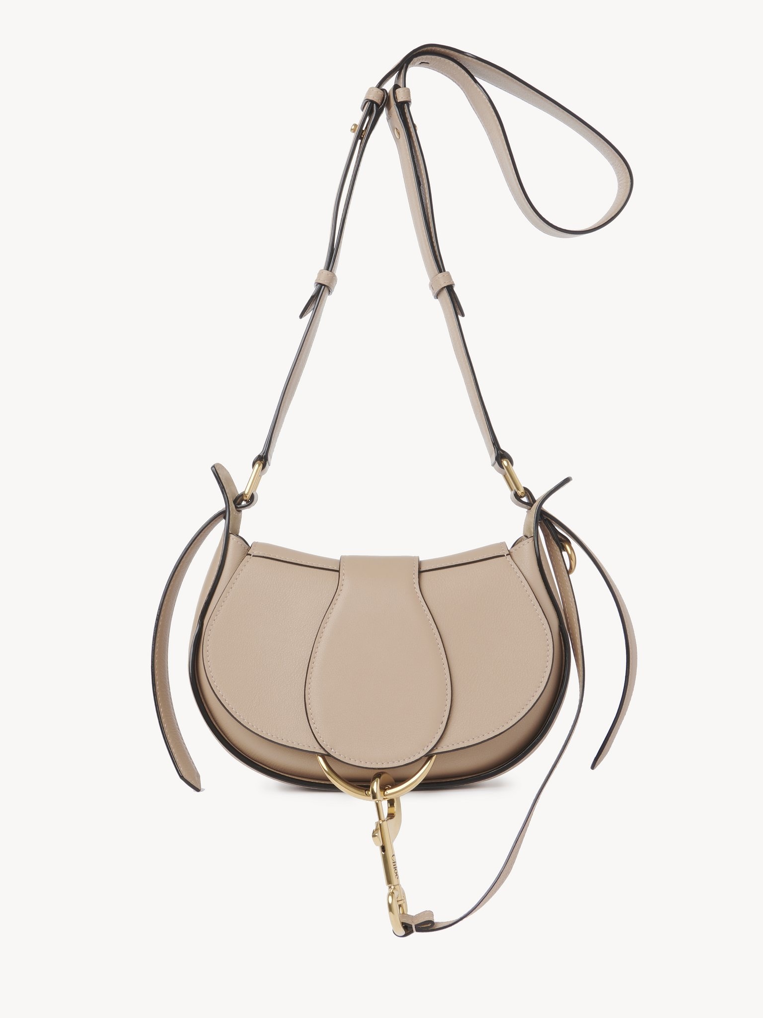 SMALL CHLOÉ RIDE CROSSBODY BAG IN SOFT LEATHER - 5