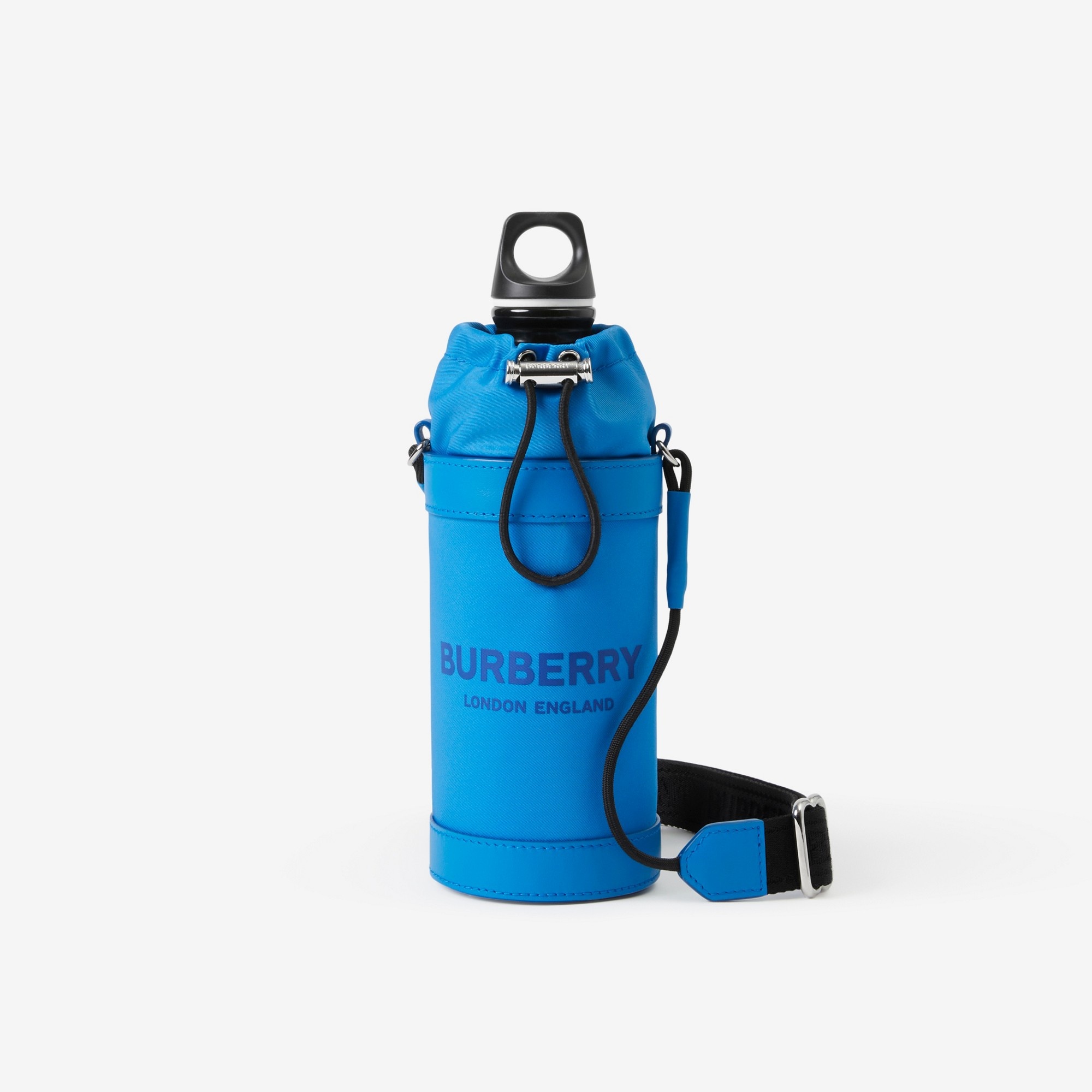 Logo Print Nylon Water Bottle Holder - 5