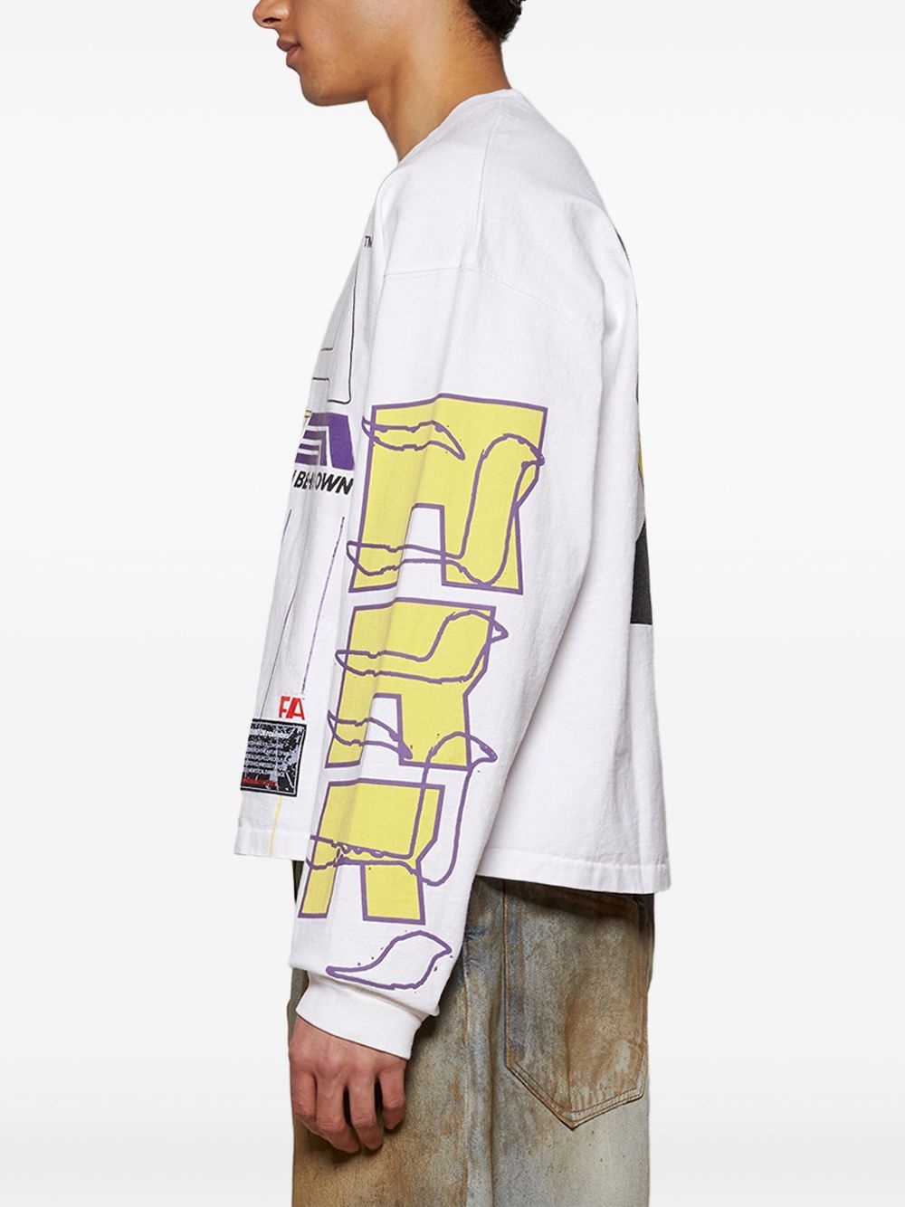 RIVINGTON roi Rebis His Own Racing T-shirt | REVERSIBLE