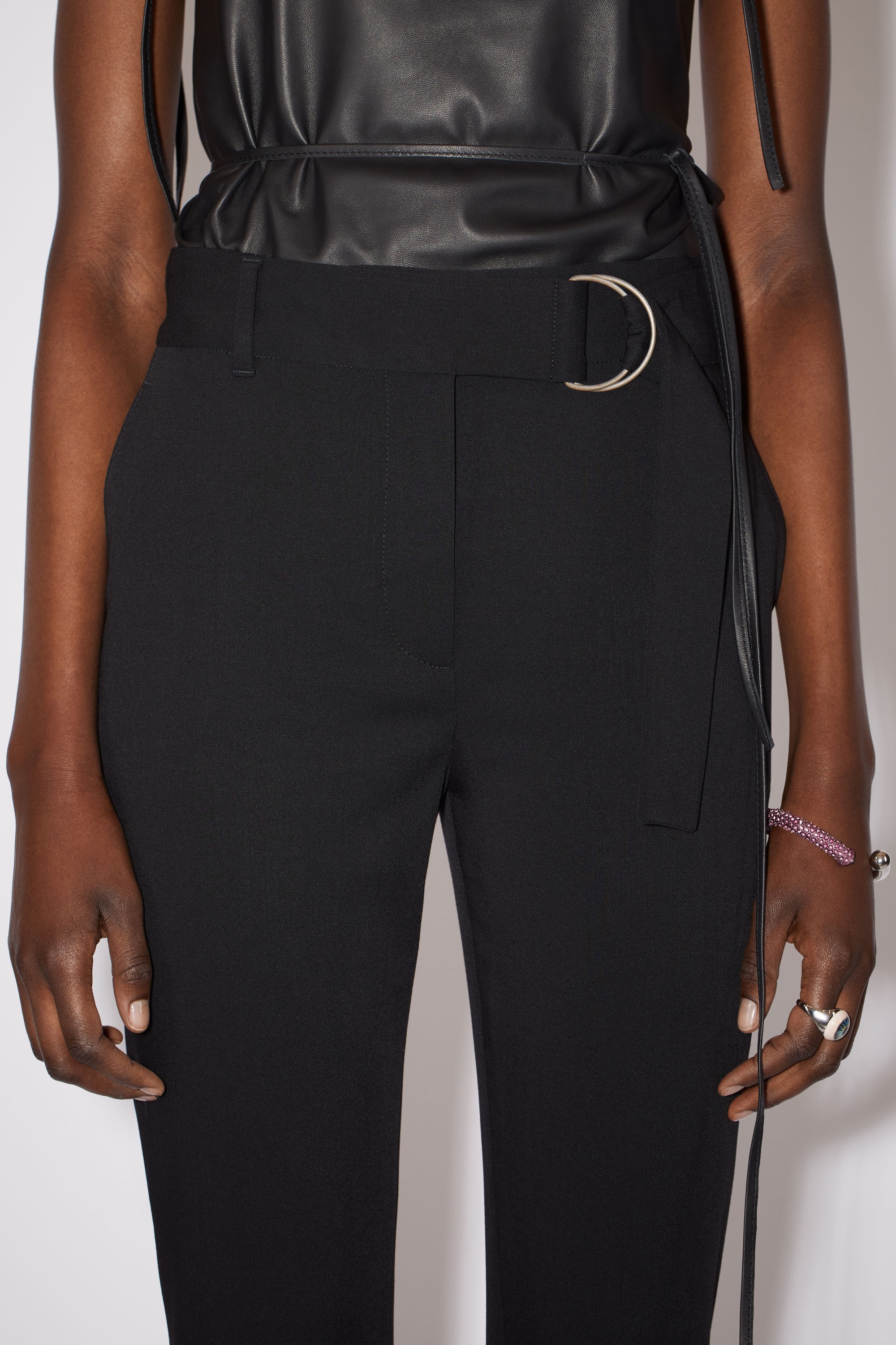 Tailored trousers - Black - 5