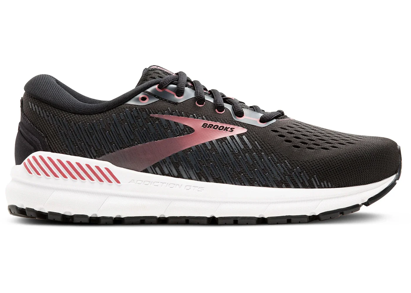 Brooks Addiction GTS 15 Black Ebony Mauvewood (Women's) - 1