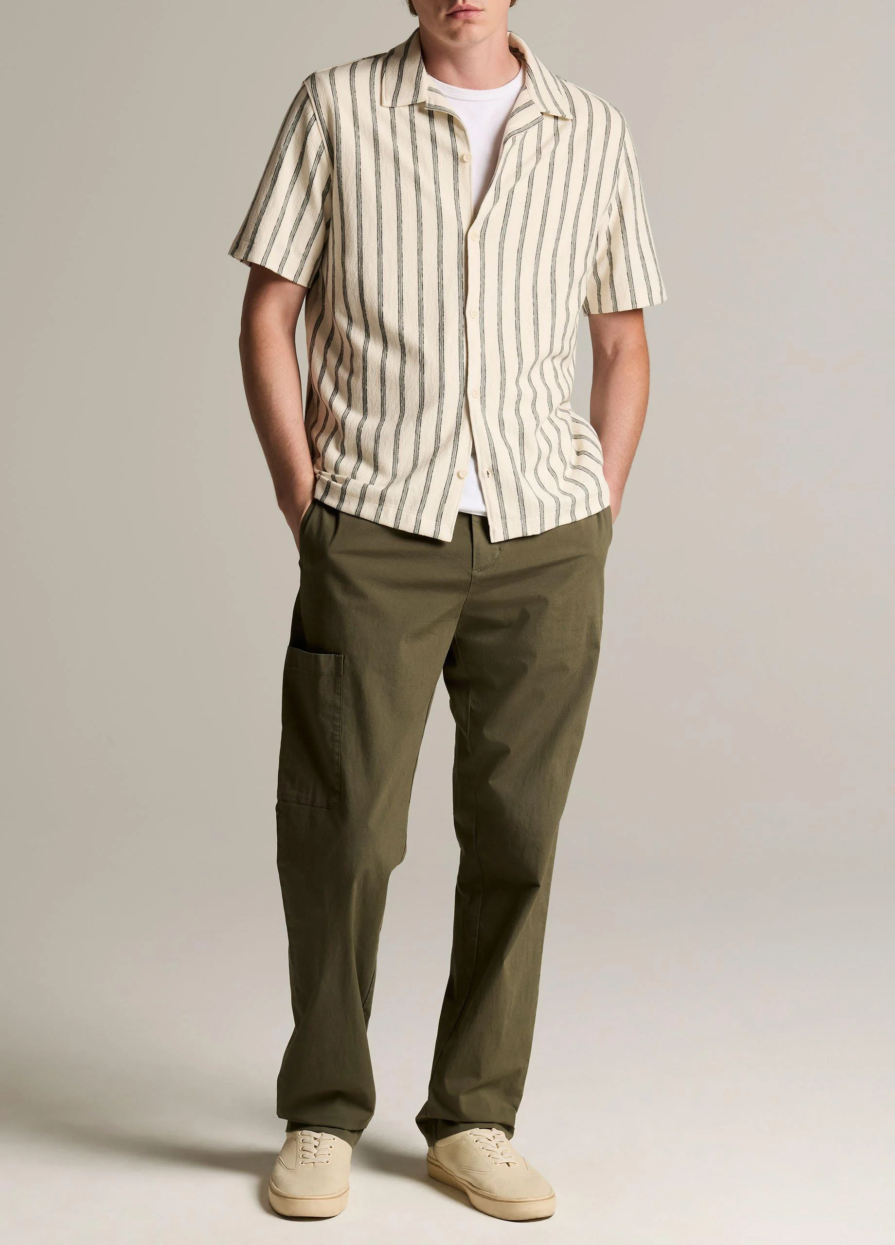 Owen Athletic Stretch-Cotton Side-Pocket Trouser - 1