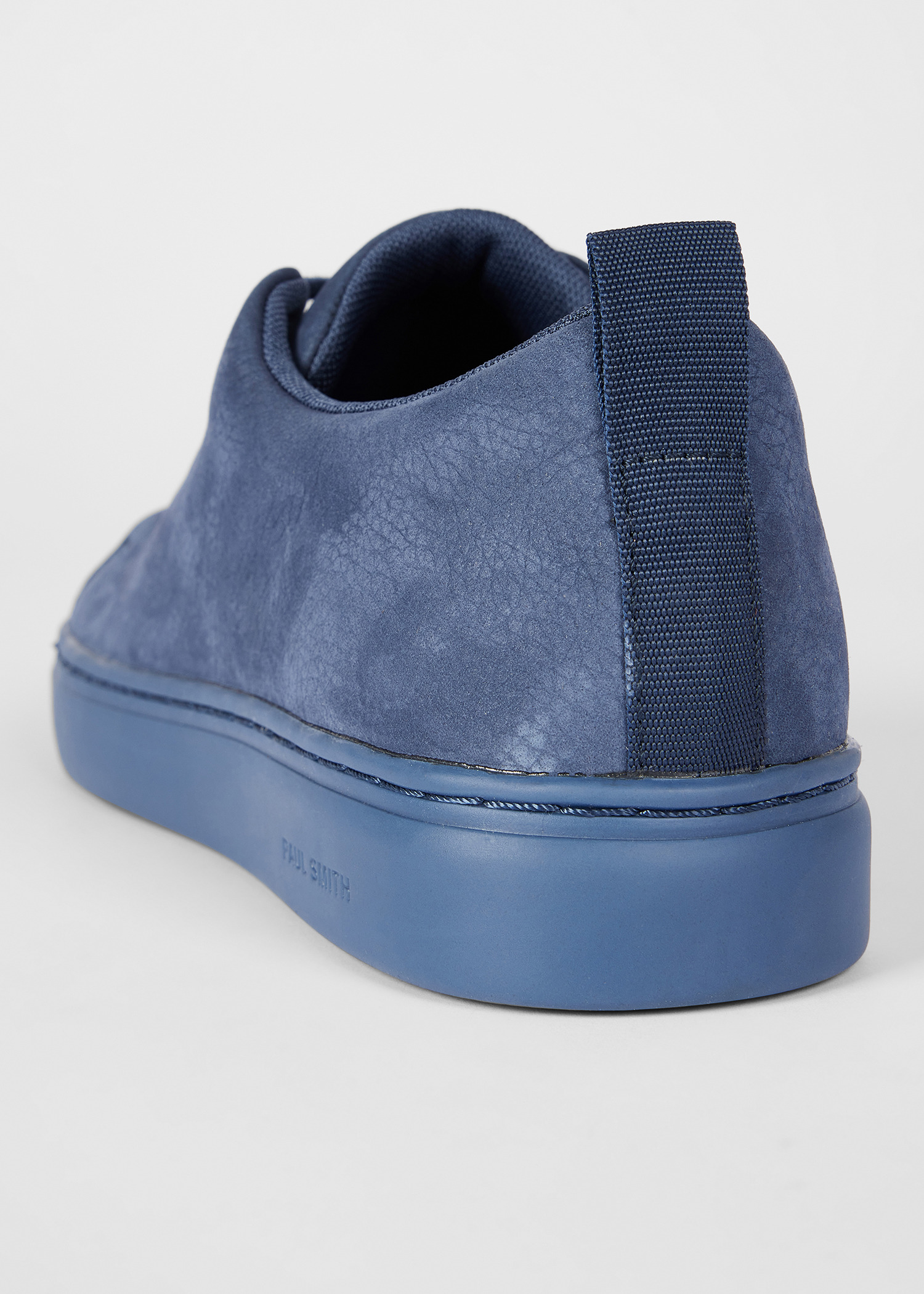 Slate Blue Nubuck 'Lee' Trainers - 4