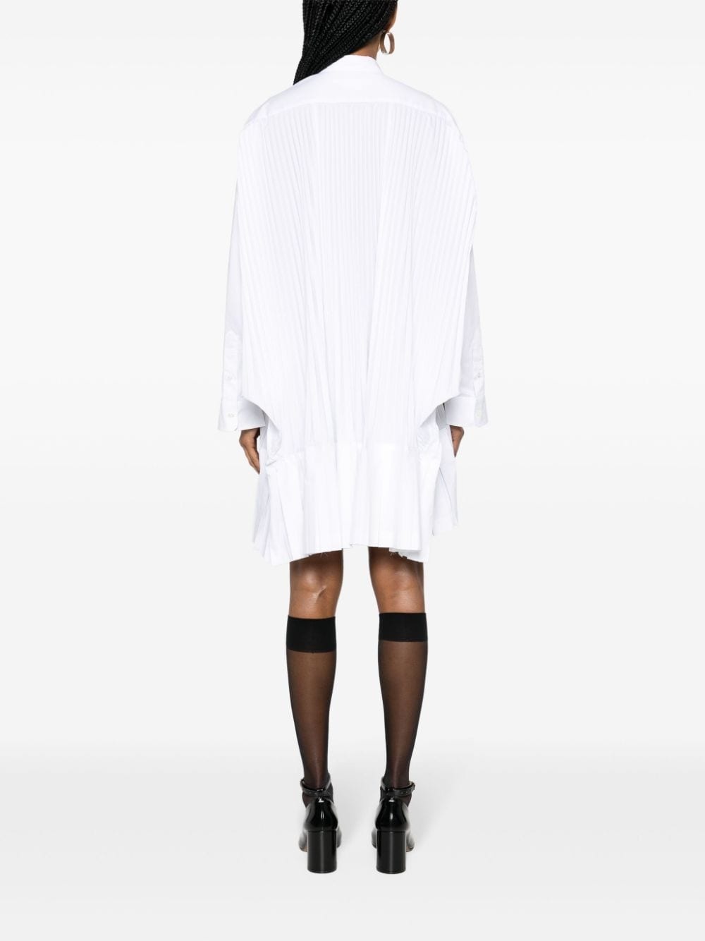 plissÃ© poplin shirt - 4