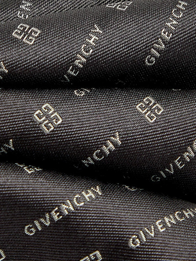 Givenchy Logo text-weave silk tie outlook