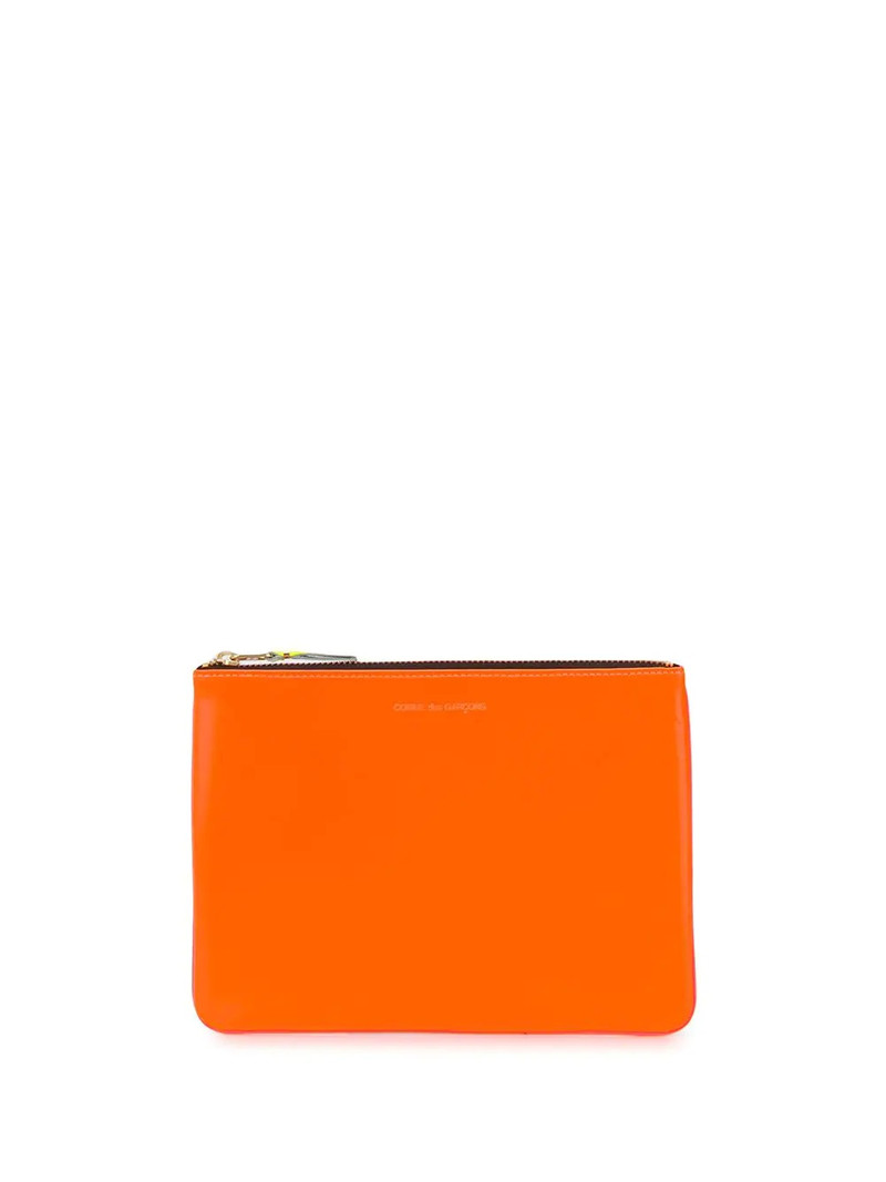colour-block zipped wallet 1