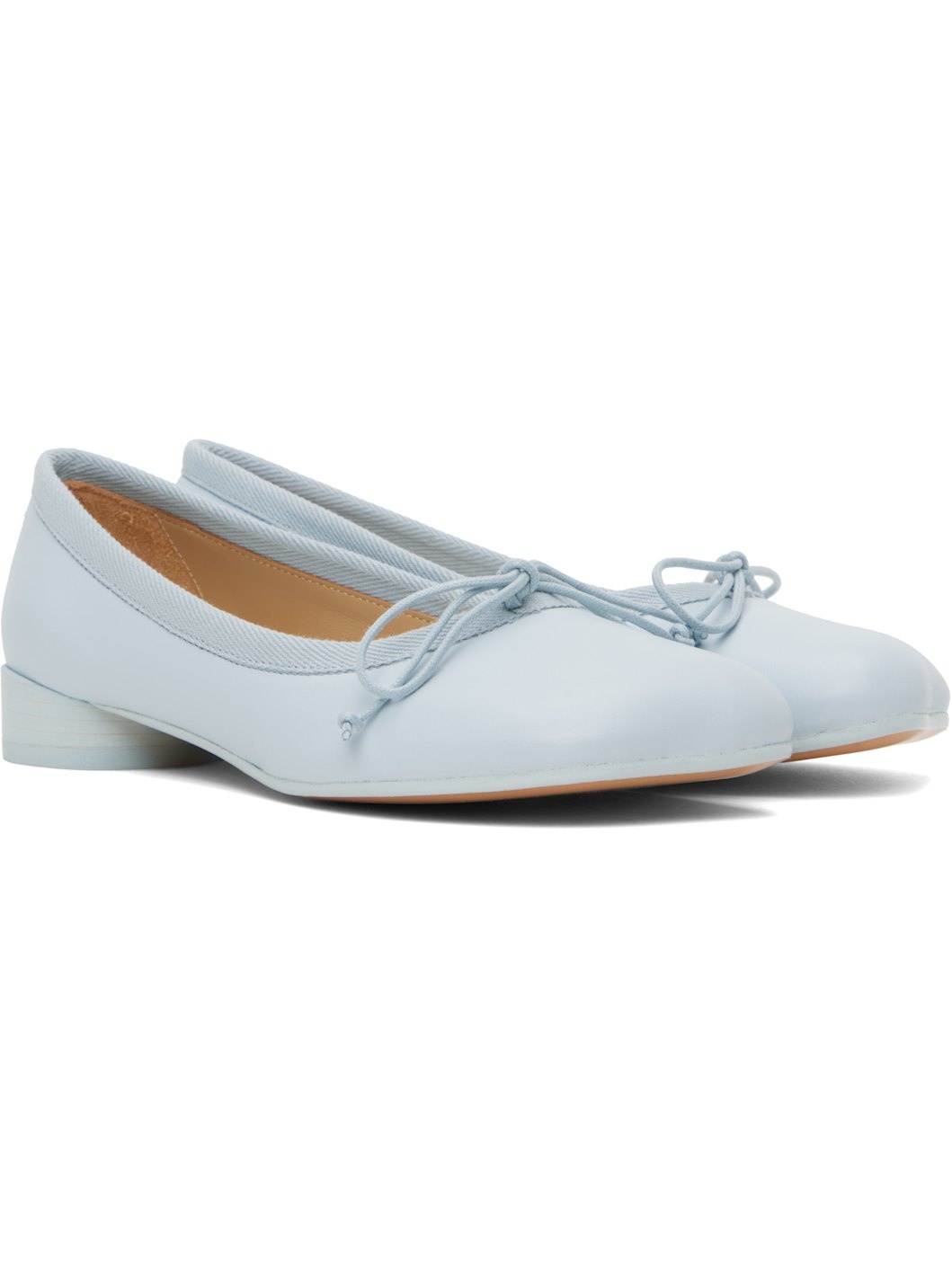 Blue Classic Anatomic Ballerina Flats - 4