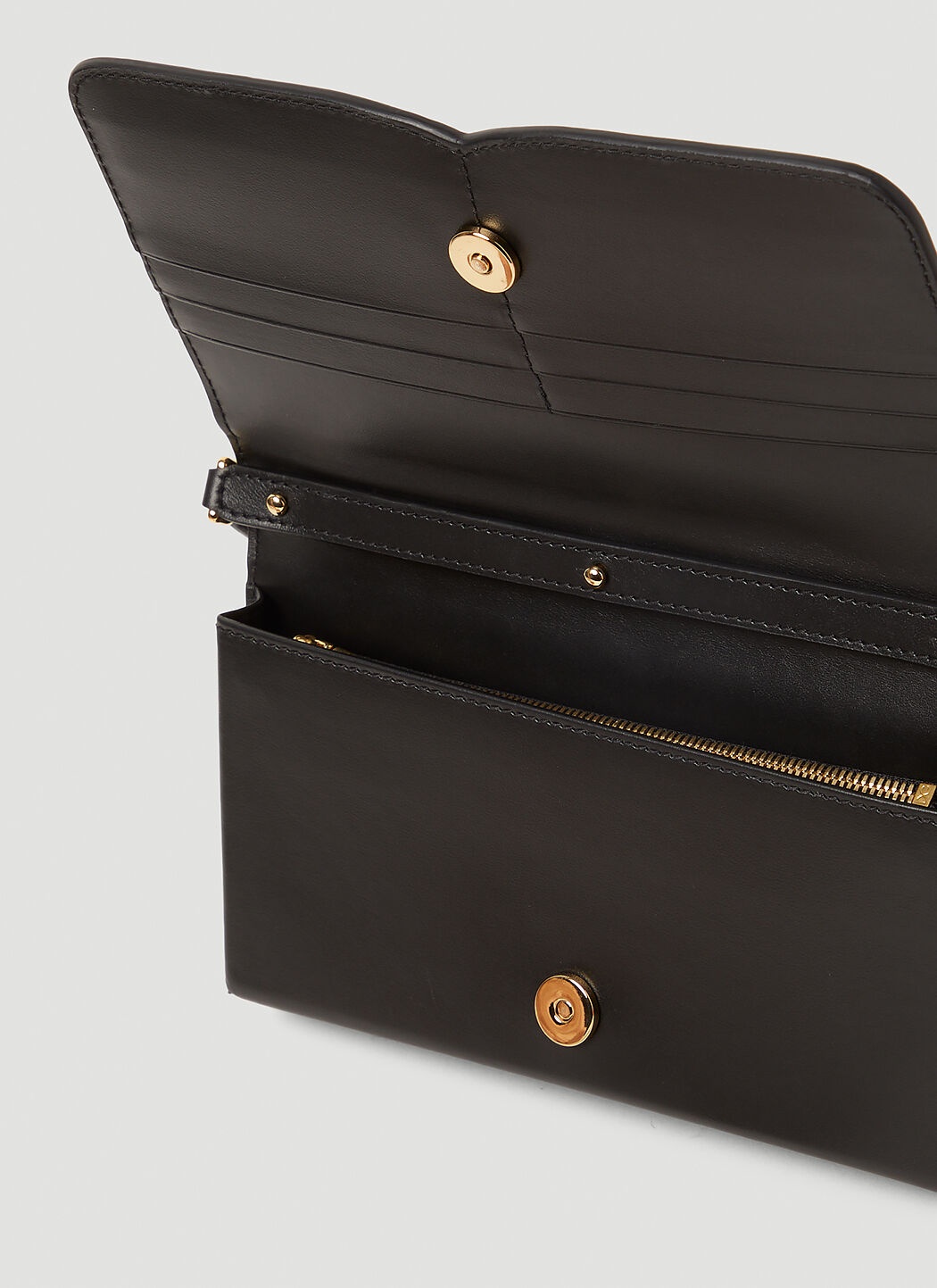 Logo Leather Phone Bag - 6
