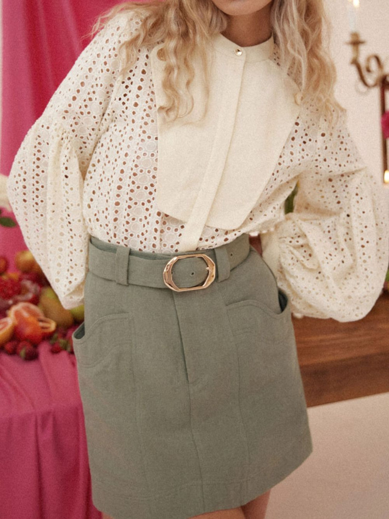 Dunstan cotton mini skirt 4