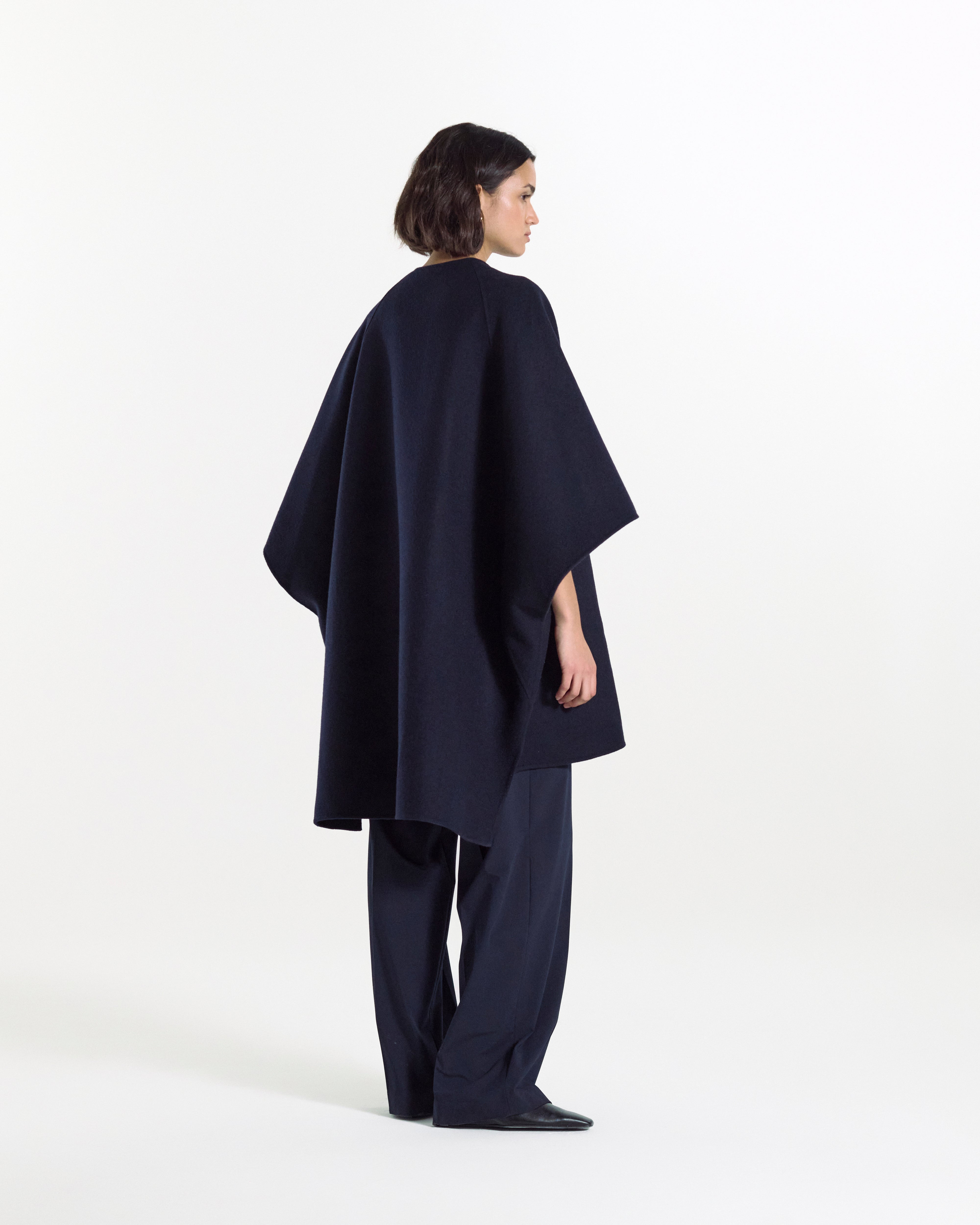Sanquhar Wool Cape - 3