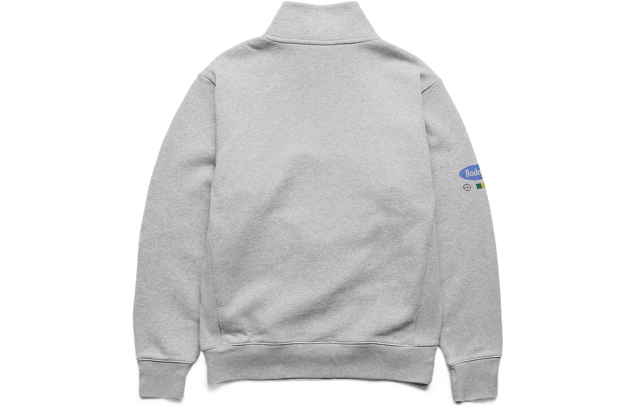 New Balance x Bodega Quarter Zip Sweatshirt 'Athletic Grey' MT13540AG - 2
