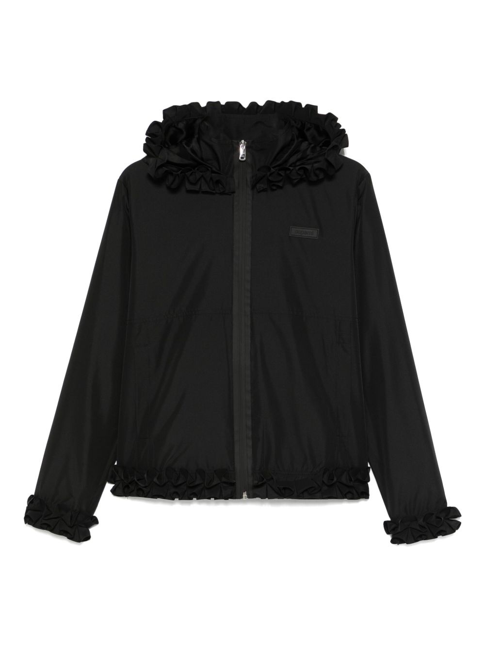 hooded bomber jacket - 1