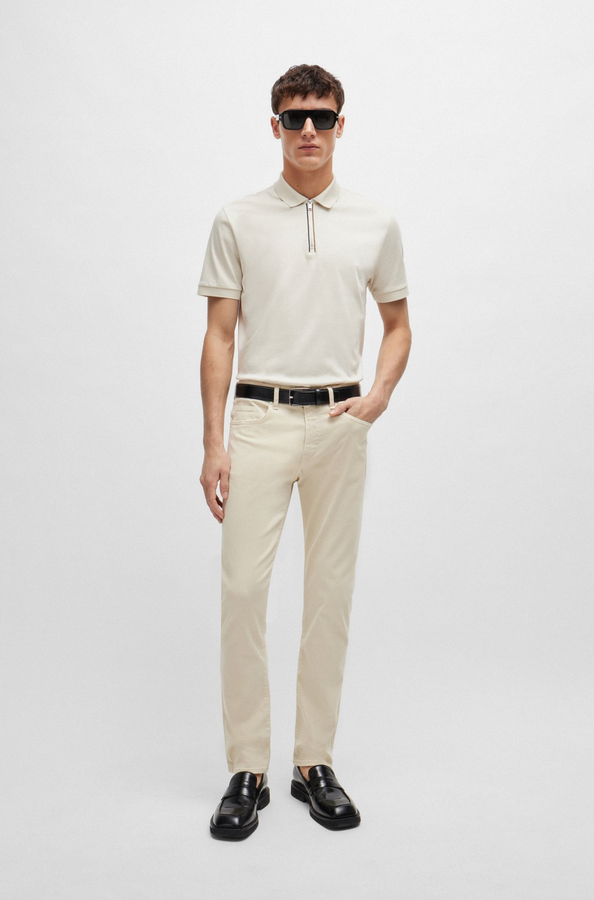 DELAWARE SLIM-FIT JEANS IN SOFT STRETCH DENIM - 3